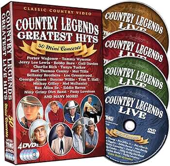 Country Legends Greatest Hits: 50 Mini Concerts - Shout! Factory