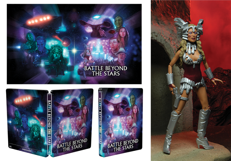 Battle Beyond The Stars [Limited Edition Steelbook] + Figure + Lithograph - Shout! Factory