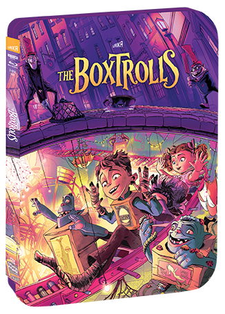 The Boxtrolls [Limited Edition Steelbook] (4K UHD) - Shout! Factory