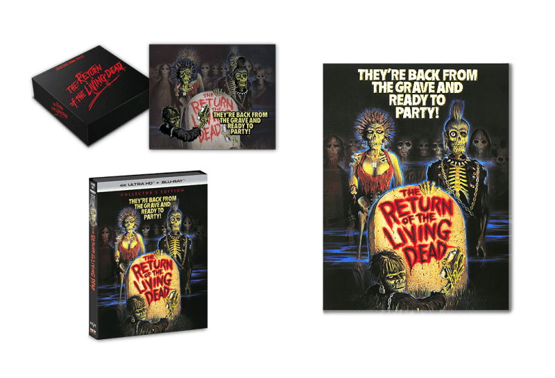 The Return Of The Living Dead [Collector's Edition] + Enamel Pin Set + Exclusive Poster - Shout! Factory