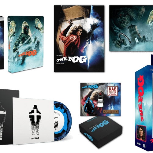 The Fog [Collector's Edition] + [Limited Edition Steelbook] + NECA Figure + 7" Vinyl + 2 Posters + Enamel Pin Set - Shout! Factory